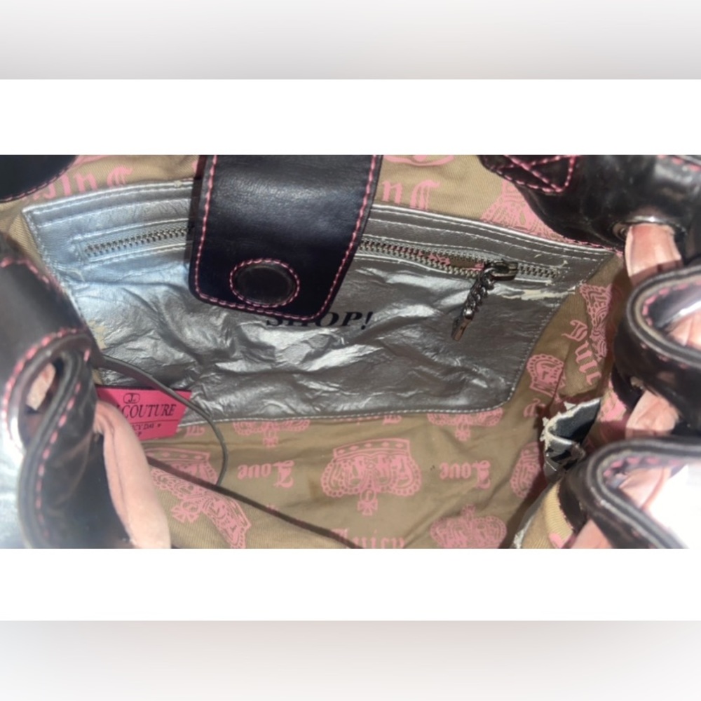 JUICY COUTURE ❤️❤️ VINTAGE Y2K  SATCHEL BAG - Picture 10 of 16